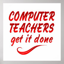 Computer Teachers Print