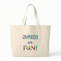 Computers are Fun Canvas Bags