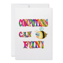Computers are Fun Invitation