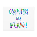 Computers are Fun Post Card