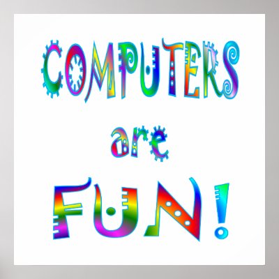 Computers are Fun Print by SchoolAids