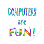 Computers are Fun Stickers