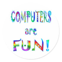 Computers are Fun Stickers