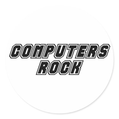 Computers Rock Stickers by dustin1175