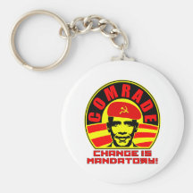 Comrade Obama  Keychain
