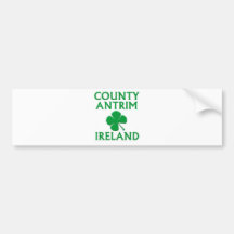 Comté Antrim, Irlande Autocollant Pour Voiture