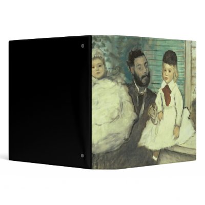 Comte Le Pic and his Sons 3 Ring Binder by bridgemanart