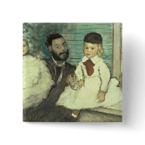 Comte Le Pic and his Sons Pinback Button