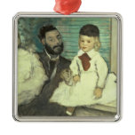 Comte Le Pic and his Sons Christmas Tree Ornament