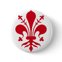 Comune di Firenze Pinback Button