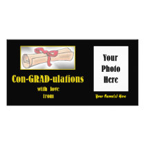 Con-GRAD-ulations Photo Card