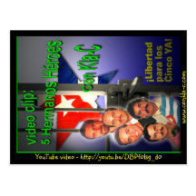 Con Kla-C postcard – 5 hermanos heroes