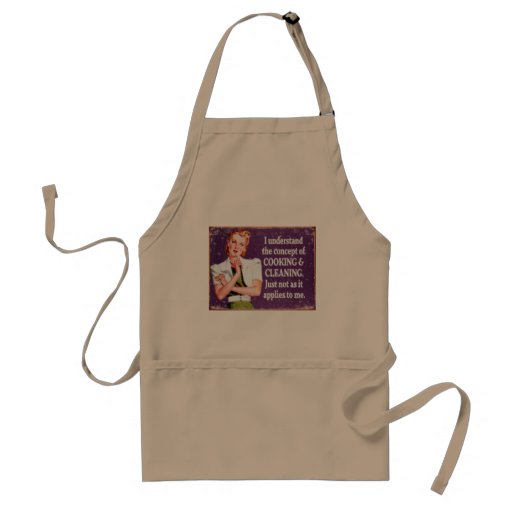 Concept of Cooking and Cleaning... Aprons