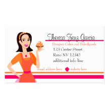 Concepteur Bakedgoods Cartes De Visite Personnelles