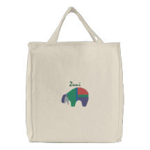 Conception 2 de symbole de Natif américain d'ours  Sacs En Toile