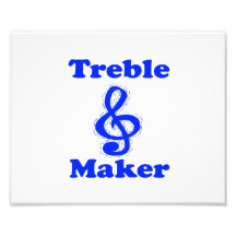 conception bleue de musique de clef triple de fabr photographies