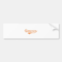Conception classique de Geneseo l'Illinois Adhésifs Pour Voiture