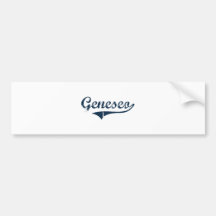 Conception classique de Geneseo New York Adhésifs Pour Voiture