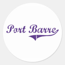 Conception classique de la Louisiane de barre de p Autocollants
