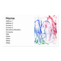 Conception de griffonnage d'abrégé sur blanc de ve carte de visite