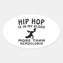 Conception de hip hop adhésif