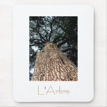 Conception de L'Arbre Mousepad Tapis De Souris