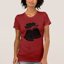 Conception de silhouette avec des cloches t-shirt