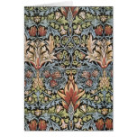 Conception de Snakeshead de William Morris Cartes De Vœux