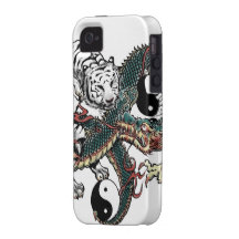 Conception de Yin Yang iPhone 4/4S Case