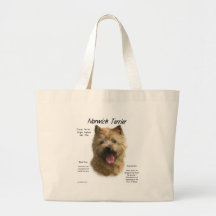 Conception d'histoire de Norwich Terrier Sac Fourre-tout