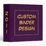 Conception faite sur commande de classeur pour 201