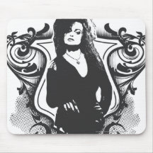 Conception foncée d'arts de Bellatrix Lestrange Tapis De Souris