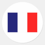Conception française de drapeau - OUI ! Autocollants