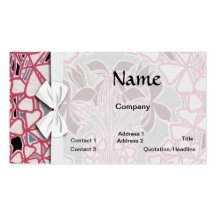 conception géniale de fleurs de nouveau cartes de visite personnelles