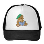 Conception mignonne d'ours de nounours de temps d' casquette
