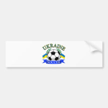 Conceptions de ballon de football de l'Ukraine Adhésif Pour Voiture
