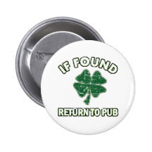 Conceptions de jour de St Patrick frais Pin's