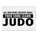 conceptions de judo cartes de vœux
