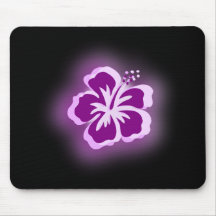 conceptions pourpres de lueur tapis de souris