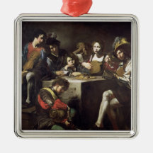 Concert around the bas-relief christmas ornaments