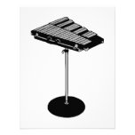 Concert Bells on Stand BW Graphic Image Custom Announcements