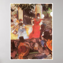 concert de Cafe'- chez Les Ambassadeurs, Edgar Deg Posters