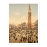 Concert in St Mark's Square II, Venice, Italy Post Card