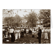 Concert in the Park Greeting Cards