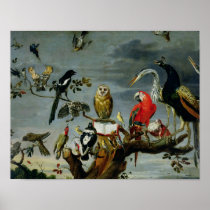 Concert of Birds Poster