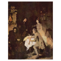 Concert Study By Leibl Wilhelm (Best Quality) Custom Letterhead