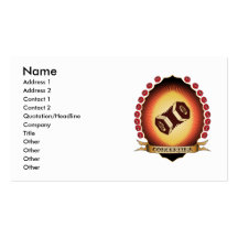 Concertina Mandorla Business Card