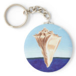 Conch Shell painting, key chains
