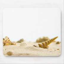 Conch Shells and Starfish Mousepad