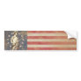 Concord Minuteman with First Americam Flag Bumper Stickers